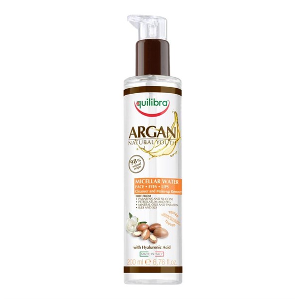 Equilibra Aloe Argan Micellar Yüz Temizleme Suyu 200 Ml