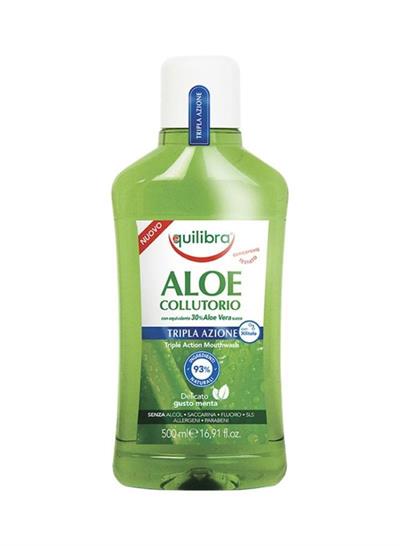 Equilibra Aloe Mouthwash %30 Aloe Vera İçeren Ağız Bakım Suyu 500 Ml