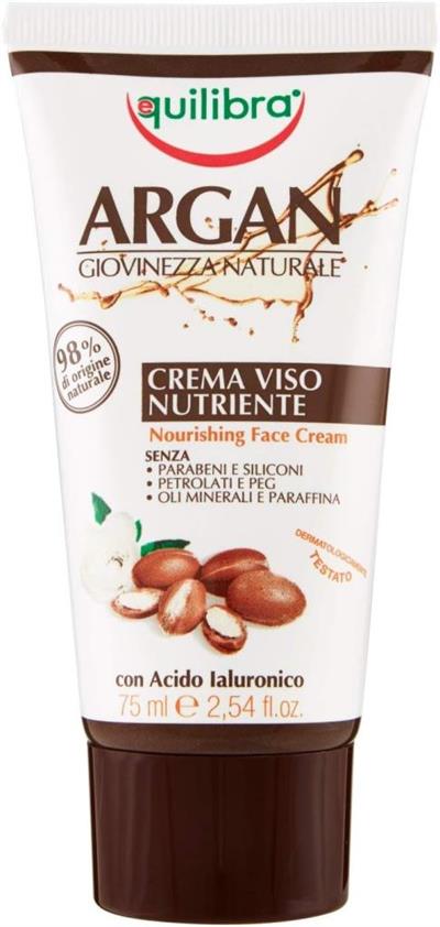 Equilibra Argan Cream Viso Nutriente Geliştirici Yüz Kremi 75 Ml