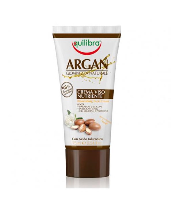 Equilibra Argan Yağlı Nourishing Face Cream Geliştirici Yüz Kremi 75 Ml
