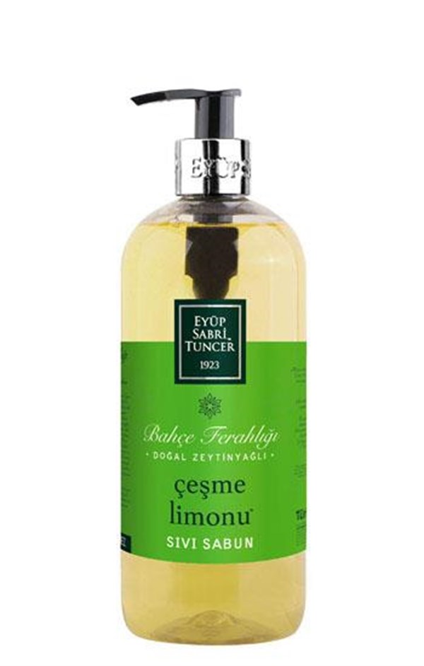 Eyüp Sabri Tuncer Doğal Zeytinyağlı Çeşme Limonu Sıvı Sabun 500 ml