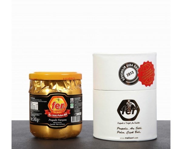 Fer Özel Bal Arı Sütü Polen Propolis Karışımı 240 gr