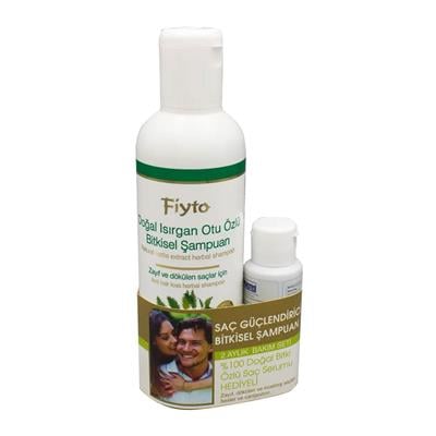 Fiyto Doğal Defne Özlü Güçlendirici Şampuan 500 ml Serum Hediyeli
