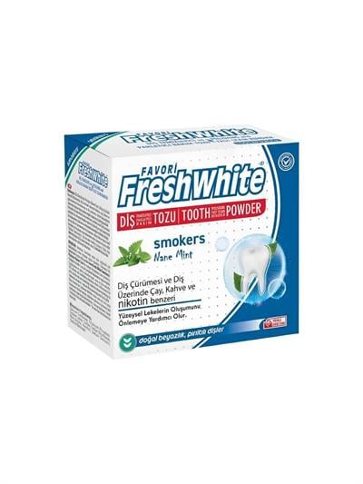 Fresh White Diş Pastası Tozu 50g Nane