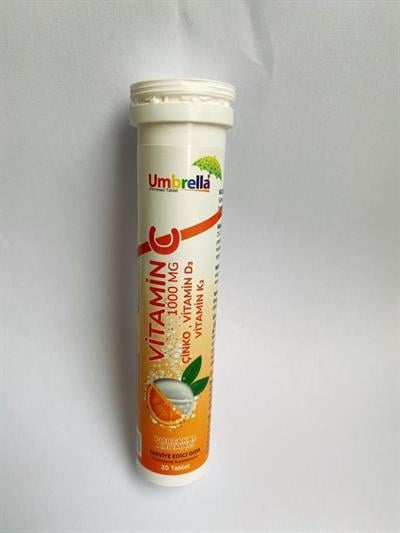Green Store Umbrella Vitamin C 20 Efervesan Tablet