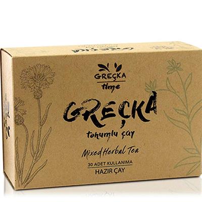 Herbal Palace Greçka Tohumlu Çay Zayıflatıcı Kara Buğday Çayı 30 Adet