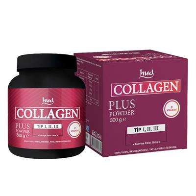 Hud Collagen Powder Toz 300 GR TİP1 TİP 2 TİP 3 Kolajen Kollajen