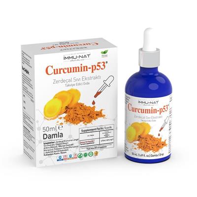 İmmunat Curcumin P53 Zerdeçal Sıvı Ekstraktı 50 ml