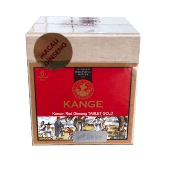 Kange Kırmızı Kore Ginsengi Maça İlaveli 300 mg 120 Tablet