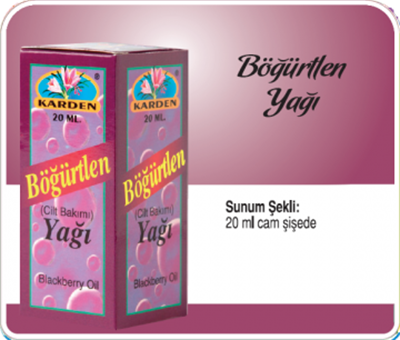 Karden Böğürtlen Yağı 20 ml