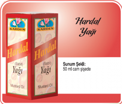 Karden Hardal Yağı 50 ml