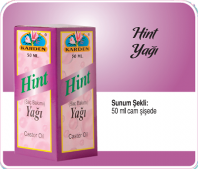 Karden Hint Yağı 50 ml
