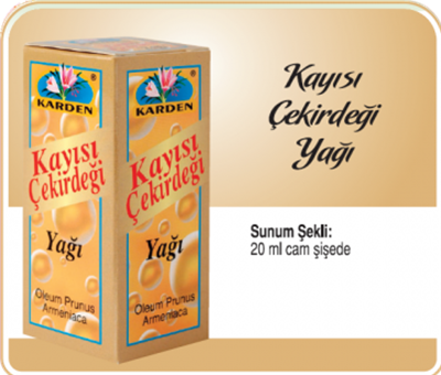 Karden Kayısı Çekirdeği Yağı 20 ml