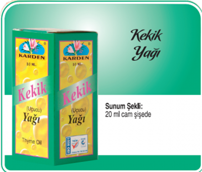 Karden Kekik Yağı 20 ml