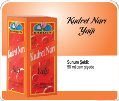Karden Kudret Narlı Yağ Karışımı 50 ml