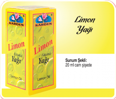 Karden Limon Uçucu Yağı 20 ml