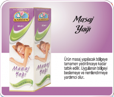 Karden Masaj Yağı 100 ml