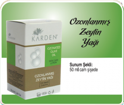 Karden Ozonlanmış Zeytin Yağı 50 ml