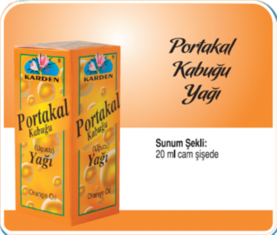 Karden Portakal Kabuğu Yağı 20 ml