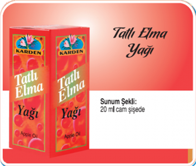 Karden Tatlı Elma Yağı 20 ml