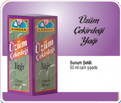 Karden Üzüm Çekirdeği Yağı 50 ml