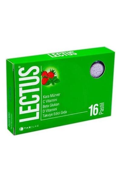 Lectus Kara Mürver Yeşil Pastil 16