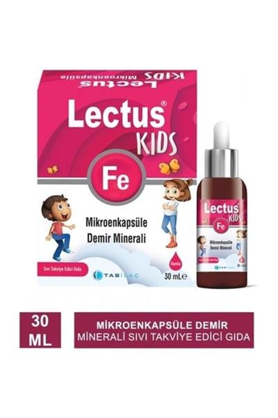 Lectus Kids Fe Mikroenkapsule Demir 30 ml