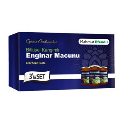 Mahmut Efendi Enginar Macunu Üçlü 120 Gr x 3 Adet