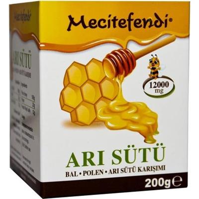 Mecitefendi Arı Sütü Bal Polenli Karışım 12000 Lik 200 Gram