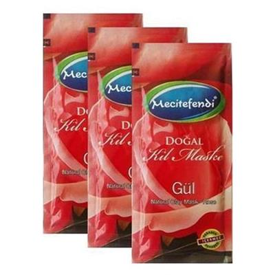 Mecitefendi Gül Özlü Kil Maskesi 20 Gram Tek Kullanımlık