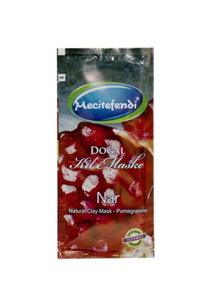 Mecitefendi Nar Özlü Kil Maskesi 20 Gram Tek Kullanımlık