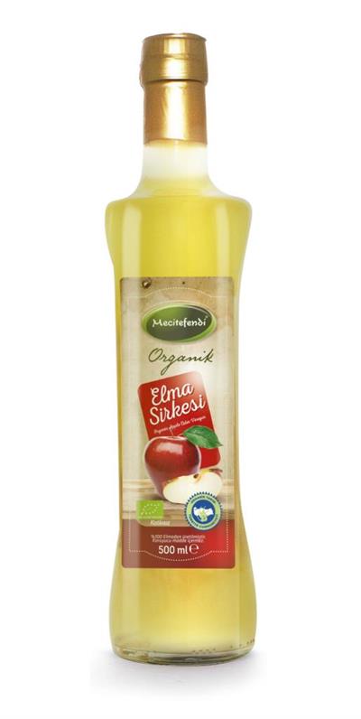 Mecitefendi Organik Elma Sirkesi 500 Ml