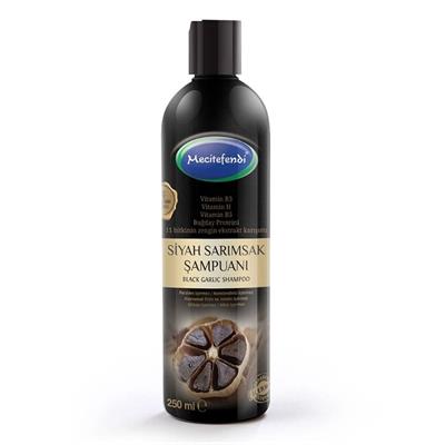 Mecitefendi Siyah Sarımsak Şampuanı 250 Ml