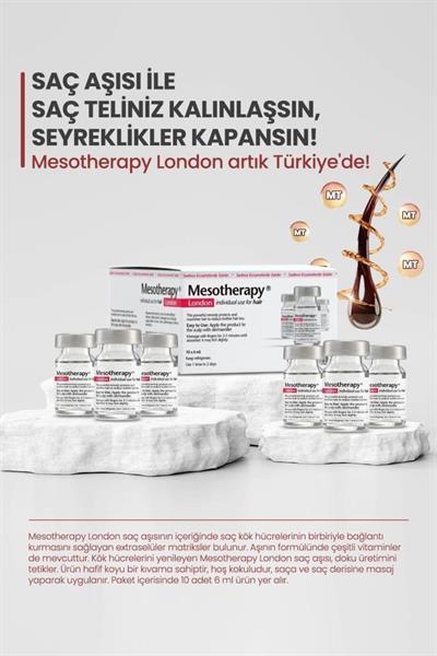 Mesotherapy London Saç Aşısı 6ml X 10 Adet