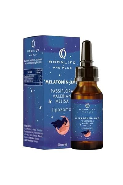 Moonlife Melatonin Passiflora Melisa Valerian Lipozomal Damla 3mg 50ml