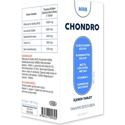 MRB Chondro Glukosamin & Kondroitin & Msm 60 Tablet