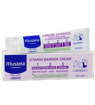 Mustela Vitamin Barrier Cream Pişik Kremi 100 Ml