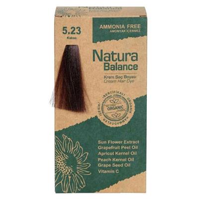 Natura Balance Krem Saç Boyası 5.23 Kakao Organik
