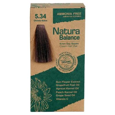 Natura Balance Krem Saç Boyası 7.1 Küllü Kumral Organik