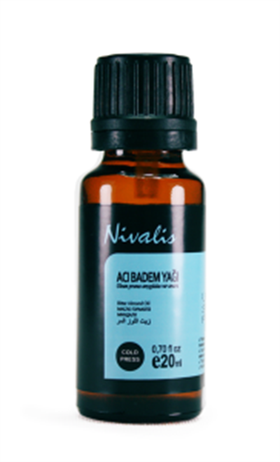 Nivalis Acı Badem Acıbadem Yağı 20 Ml Soğuk Pres