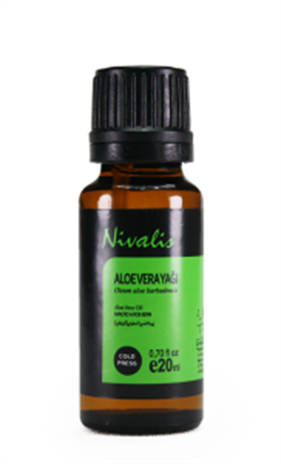 Nivalis Aloe Vera Aloevera Yağı 20 Ml Soğuk Pres