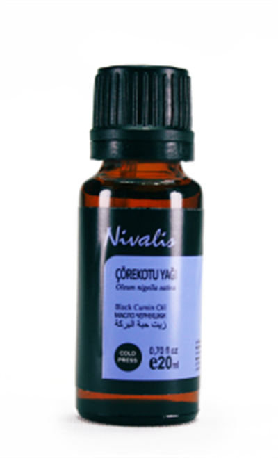 Nivalis Çörek Otu Yağı 20 Ml Soğuk Pres