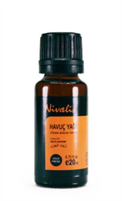 Nivalis Havuç Tohumu Yağı 20 Ml Soğuk Pres