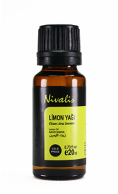 Nivalis Limon Yağı 20 Ml Soğuk Pres