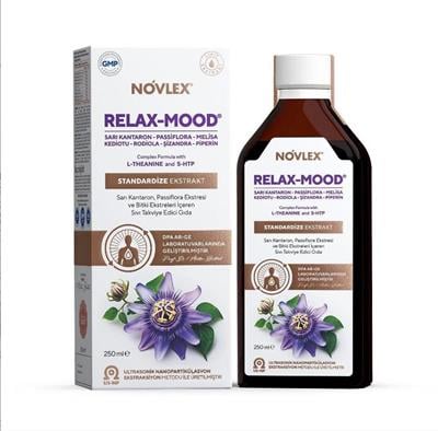 Novlex Relax-Mood Sarı Kantaron Passiflora Ve Bitki Ekstreleri 250 Ml