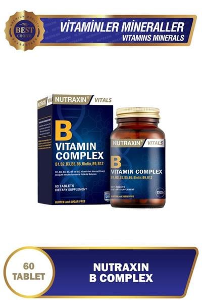 Nutraxin B Vitamin Complex 60 Tablet