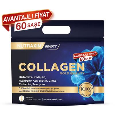 Nutraxin Collagen Gold Quality Hidrolize Kolajen 60 Şase 