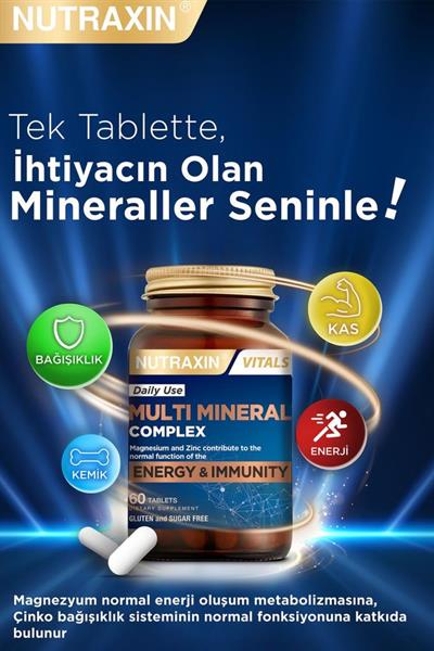 Nutraxin Multivitamin Mineral Immune Complex 60 Tablet