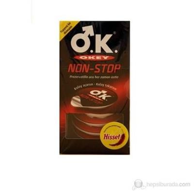 OK Prezervatif Non Stop Hisset Tekli