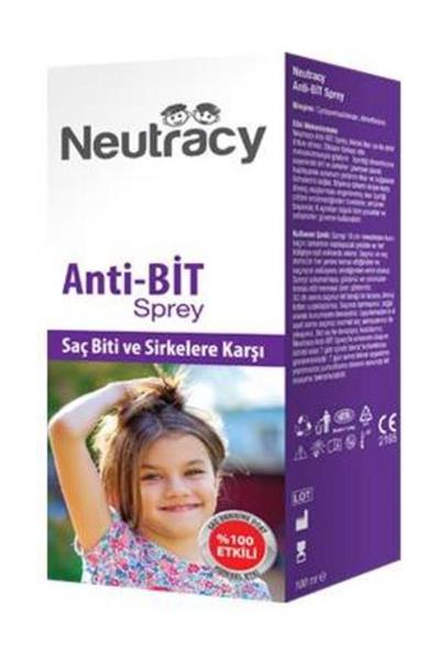 Orzax Neutracy Anti-Bit Sprey Saç Biti ve Sirkelere 100 Ml